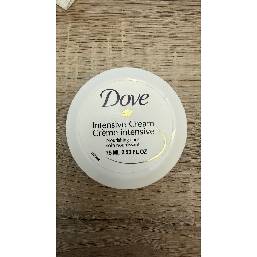Dove Intensive Cream Nourishing Care Body Face Hand Moisturizer 75ml 2.53 fl oz